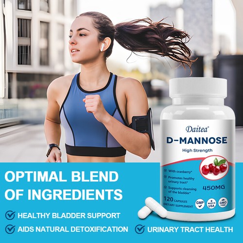 D-Mannose Cranberry High Strength Promotes Urinary Tract Health - Picture 3 of 10