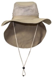 Summer-Cotton-Wide-Brim-Mesh-Safari-W-Neck-Flap-amp-Snap-Up-Sides-915-Tan-XXL