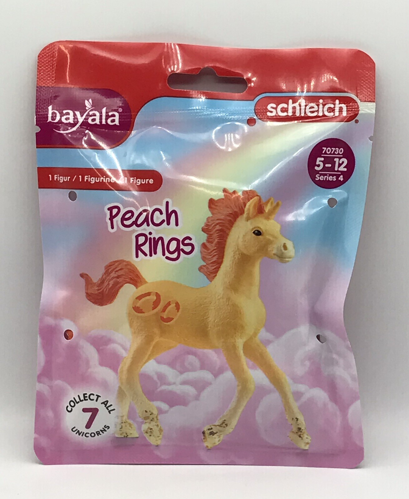 Schleich Bayala Unicorn Series Four Peach Ring Fantasy Figure (70730) New