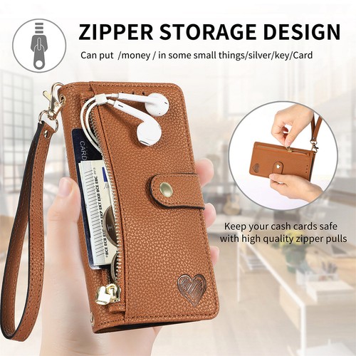 Klapphülle Tasche Magnet Flip Case Für TCL 505 Phone Cover mit Band - Picture 4 of 18