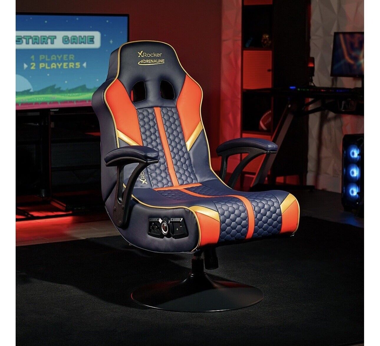  COUGAR Gaming Chair (Black and Orange) : Home & Kitchen