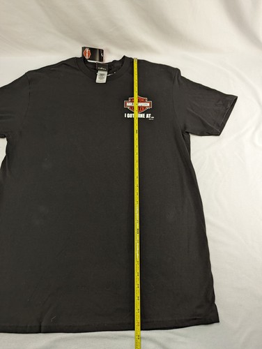 Harley Davidson Bloomington Indiana Gas Pump XL New Shirt Black NWT - Picture 3 of 10