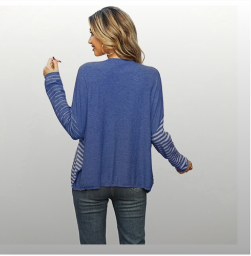 NEW Women's Light Sweater Shirt Long Sleeved Size Small NEW - Picture 2 of 6