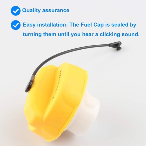 E85 Fuel Gas Cap 52030380AA, 52030380AB Compatible with Chrysler Dodge Jeep -... - Picture 3 of 3