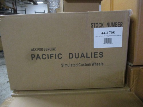 Pacific Dualies 441708 STAINLESS STEEL WHEEL SIMULATOR KIT 17" 8 LUG RAM 350 - Picture 2 of 3