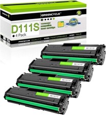 4 PK MLT-D111S Toner Cartridge for Samsung Xpress M2020W M2070FW M2070W Printer