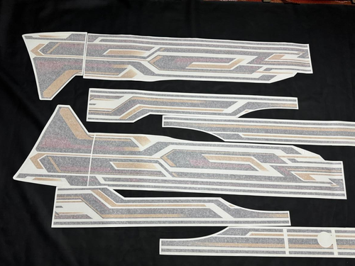 Toyota Land Cruiser 70 Series LC76 (5Door) Complete Side Body Sticker / Decal - Foto 8 di 8