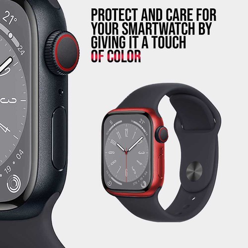 Custodia Protettiva Antiurto Transparente Compatibile con Apple Watch 8/7 - Zdjęcie 6 z 7