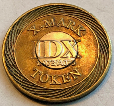 X-Mark IDX 1.073/A075 Token Bimetal 27mm | eBay