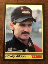 1991 Traks - #156 Davey Allison NASCAR Cars Havoline Texaco
