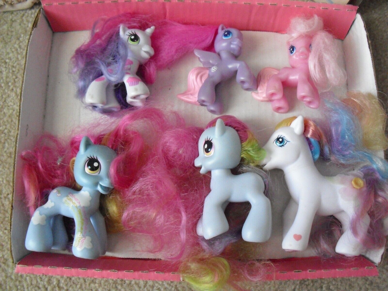 Lot of 7 c 2000s My Little Pony Characters #2