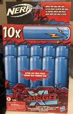 Nerf MEGA XL 10-Dart Refill For all Mega XL Blasters 2 boxes of 10 = 20 darts
