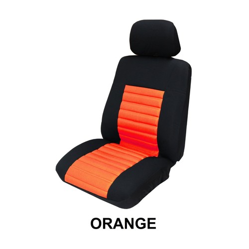 SINGLE VIVID JACQUARD PADDED SEAT COVER FOR MERCEDES BENZ SLK200 KOMPRESSOR - Picture 9 of 11