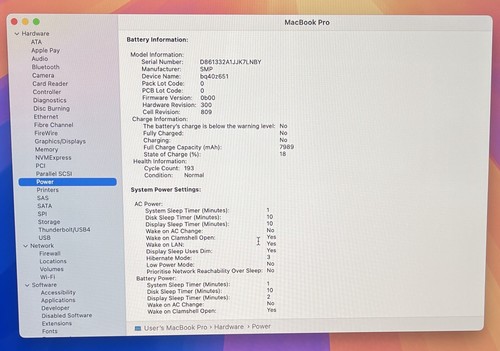 Apple MacBook Pro A2141 2019 16" Core i7-9750H 2.6GHz 6-Core 1TB / 64GB - AT01 - Afbeelding 11 van 12