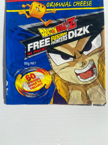 DBZ Dragonball Z Tazo Dizk 2003 Series 3 Vintage Empty Chip Packet Gotenks - Picture 5 of 7