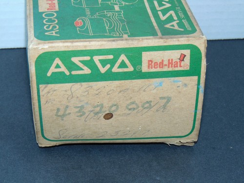 VÁLVULA SOLENOIDE ASCO 1/4" NPT 125PSI 8320A101 NUEVO DE STOCK - Imagen 6 de 10