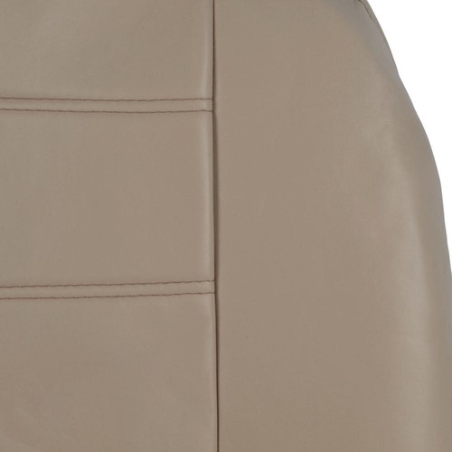Car Seat Covers + Steering Wheel Cover Comfy Faux Leather Beige Tan - Bild 7 von 10