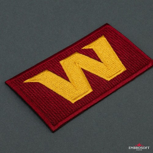 🏈Washington Football Team Patch, WFT Emblem, Embroidered American ...