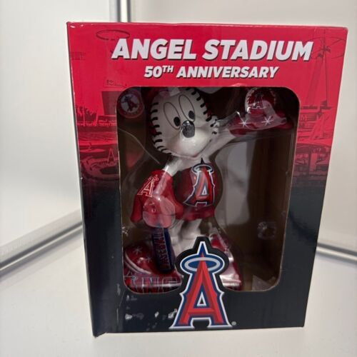 Angel Stadium 50th Anniversary Disney Mickey Mouse Limited Edition Figur Neu - Bild 3 von 5