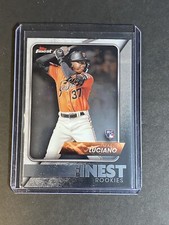 2024 Topps Finest - Finest Rookies Variation #FRD-14 Marco Luciano Rookie Card 