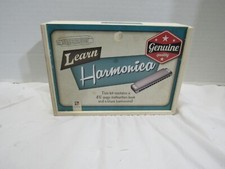 Learn Harmonica Learning Kit Retro Wooden Box 2014 Genuine Quality