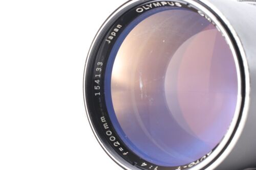 【 Exc+3】 Olympus OM SYSTEM E Zuiko Auto T 200mm F/4 MF Telephoto Lens From JAPAN - Picture 2 of 8