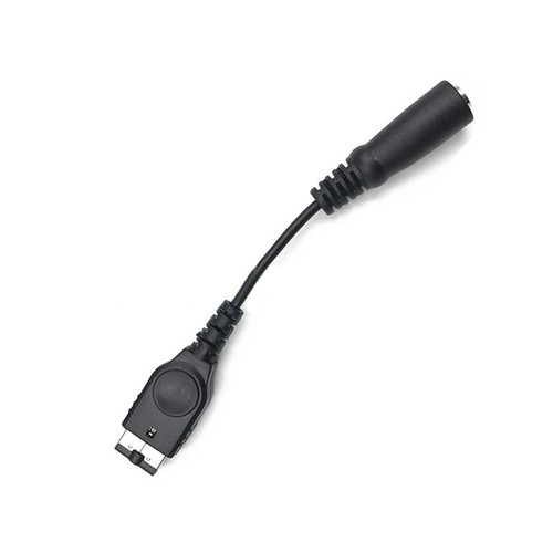 Earphone Adapter Cord for Nintendo For Game Boy Advance SP Black Color - Picture 18 of 24