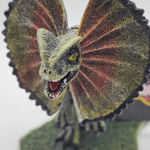 JURASSIC PARK Dilophosaurus Aquarium Terrarium Ornament Knick Knack Reptile - Picture 2 of 6
