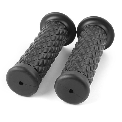 2pcs Universal 7/8" 22.2mm Handlebar Rubber Hand Grips for Honda Kawasaki Yamaha - Picture 8 of 12