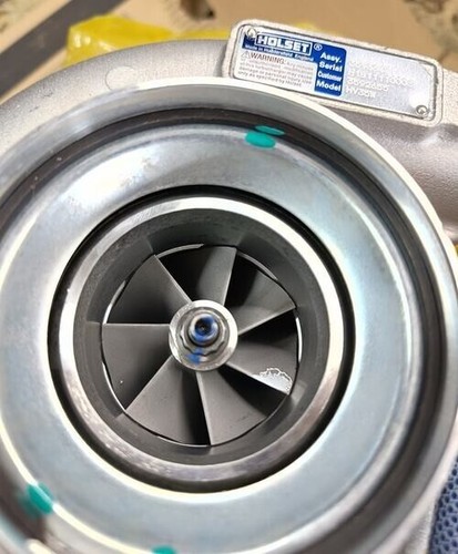 Nuovo turbocompressore Holset HY35W 10 cm T3 singolo banda a V made in Huddersfield Inghilterra - Foto 5 di 9