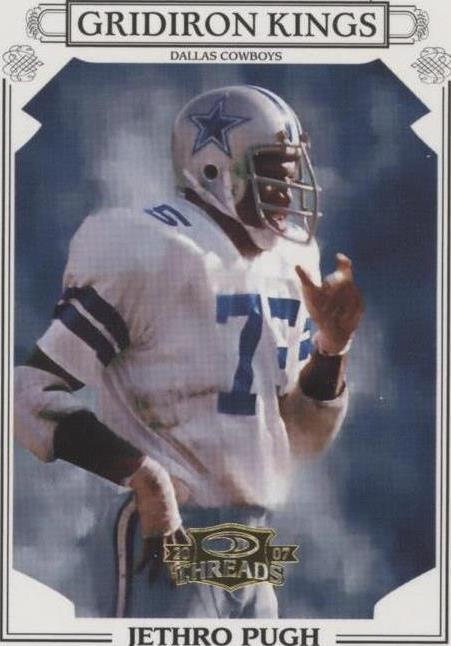 2007 Donruss Threads Jethro Pugh #PGK-57 - 1 of 2