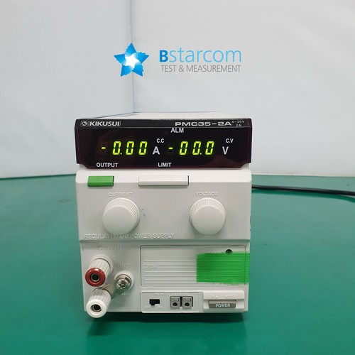 KIKUSUI PMC35-2A REGULATED DC POWER SUPPLY 35V, 2A - Picture 1 of 7