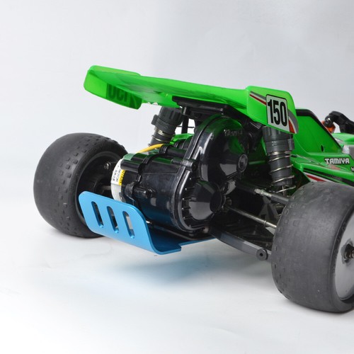 Parachoques trasero delantero de aluminio para buggy Tamiya DT-03 - Imagen 4 de 12