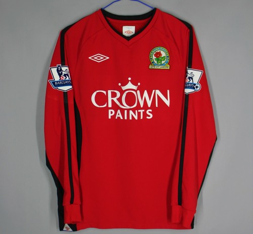 CAMISETA DE FUTBOL BLACKBURN ROVERS 2010/2011 VISITANTE MANGA LARGA CAMISETA #8 DUNN UMBRO  - Imagen 2 de 7
