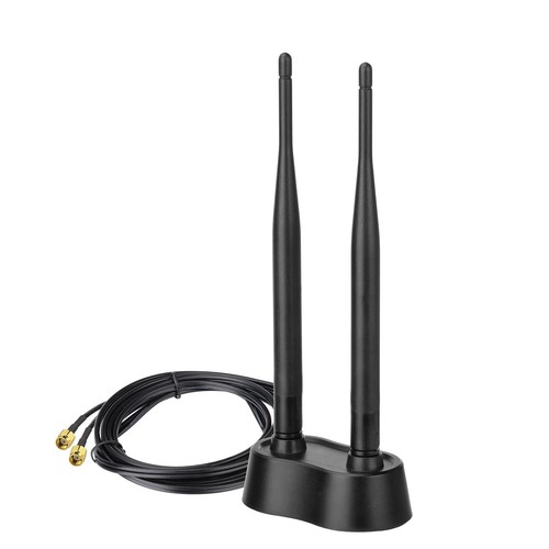 WiFi Antenne Magnetic 6dBi für WLAN PCI Karten Wireless Router Bluetooth Dlink - Bild 2 von 18