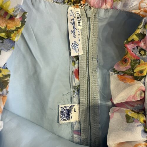 ABC ANGELAIR BY MONIKA geblümtes Vintage Kleid Small Medium vor 1963 siehe Maße - Bild 23 von 24