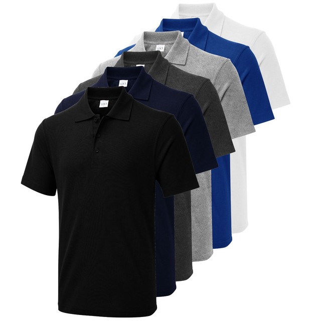 Polohemd Poloshirt Polo Arbeit Freizeit Shirt Hemd Kurzarm 180 g/m² Gr. XS - 6XL FQ10769 Polohemd Poloshirt Polo Arbeit Freizeit Shirt Hemd Kurzarm 180 g/m² Gr. XS - 6XL FQ10769