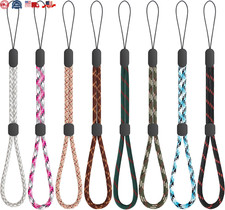 8 Pcs Hand Wrist Strap Lanyard Adjustable Rope for Mobile Phone Camera Keys