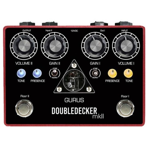Gurus Double Decker MK II 2-Канальная педаль искажения Overdrive B-Ware