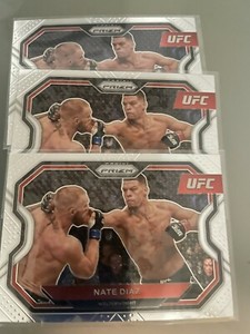 2021 Panini Prizm NATE DIAZ UFC Base Prizm Debut