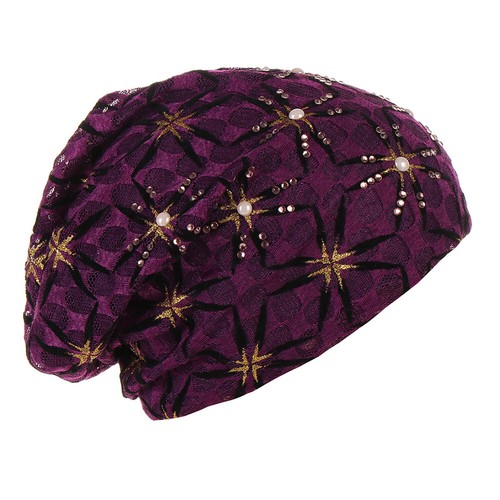 Women Men Beanie Night Sleep Cap Satin Bonnet Cancer Hat Bonnet Hair Loss Beanie - Picture 73 of 73