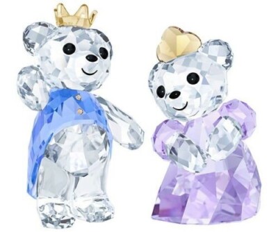 SWAROVSKI Krisベア プリンス&プリンセス スワロフスキー SWAROVSKI
