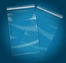 500 Count - 12  X 18  Bags Self Seal Clear Cello Pack of 500 Cello Large Bags