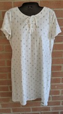 Tommy Hilfiger Dress Size M Laced Anchor Nautical Coastal Casual Resort Beachy