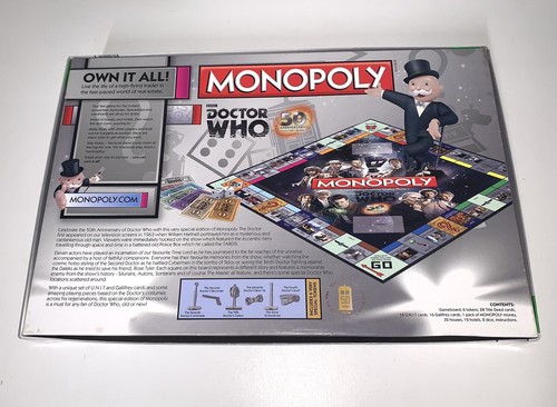 Monopoly Doctor Who 50 aniversario 2012 solo diez casas - Imagen 6 de 6