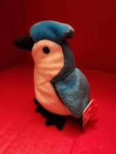 Ty Beanie Babies "Rocket" Blu Bird with Tag : Errors