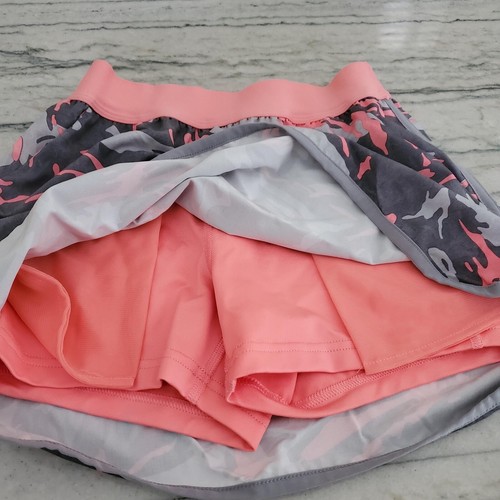 Slazenger Girls Pink Camo Golf Skort Size Small - Picture 3 of 9