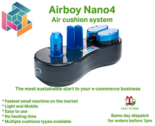 Airwave Airboy nano4 Luftkissensystem Hohlraumfüllkissenmaschine PACPLAN OPTIMAX - Bild 2 von 13
