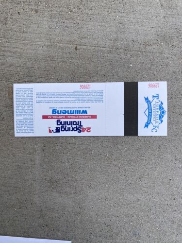 Yoshinobu Yamamoto Dodgers Debut Ticket Stub Pro Debut 2/28/24 Ohtani MLB - Picture 2 of 2