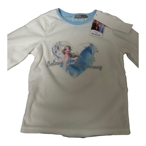 Disney Girls Frozen 2 Elsa Believe In The Journey Blue Pajamas Sleep Set - Picture 3 of 11